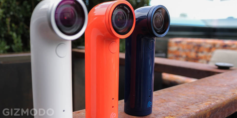 Illustration for article titled I Tried RE, HTC's GoPro Competitor That Looks Like a Tiny Periscope